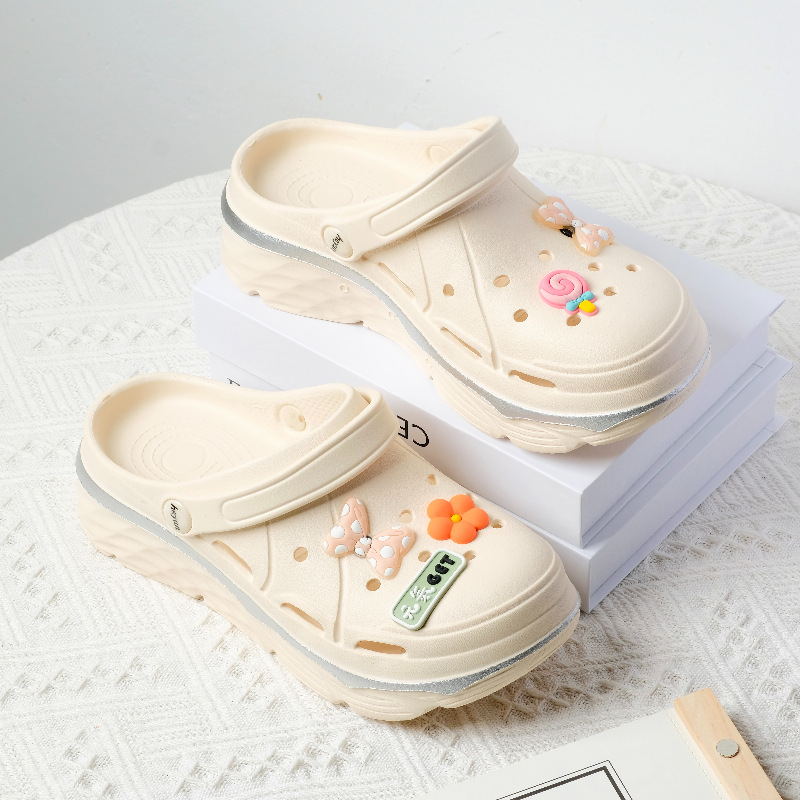 Women'S Fashion Korea - Dames klompschoenen ademend verhogende 'dad shoes'