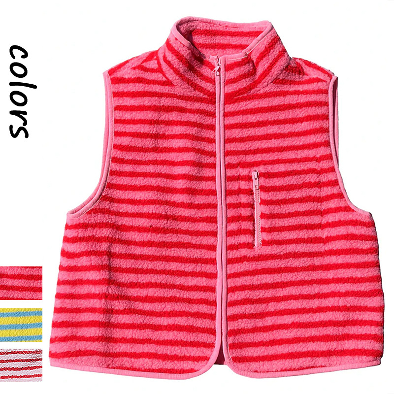 Women'S Fashion Gilet - Luxueus vest met sherpa voering, pluche,