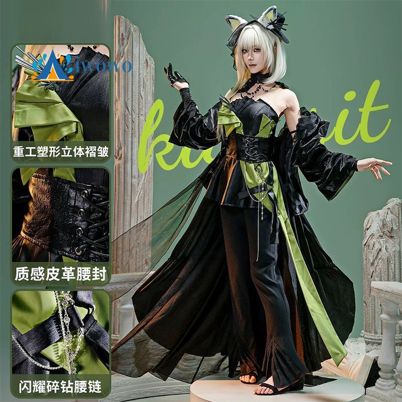 Women'S Fashion Magazine - Arknights Kal'tsit Cosplay Kostuum Modebazaar cosplay