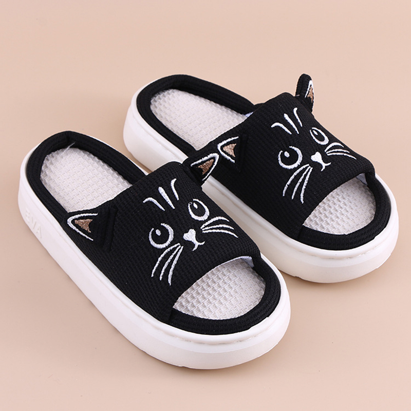 Women Fashion Images - Platformslippers Dames Thuis Plat Lente Zomer