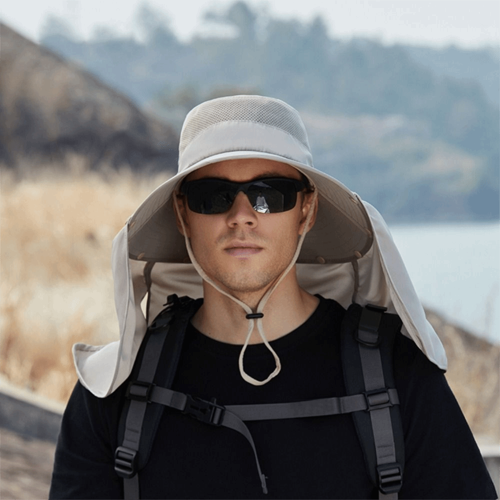 Women'S Fashion Hats - Mode Doek Mannen Zonnehoed Grote Rand
