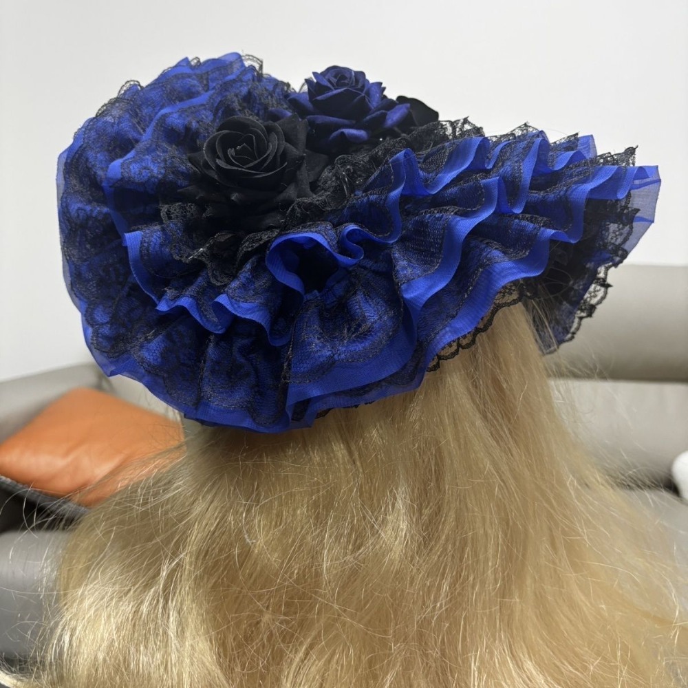 Women'S Fashion Victorian - Originele zwart rode kleinblauwe marineblauwe Lolita