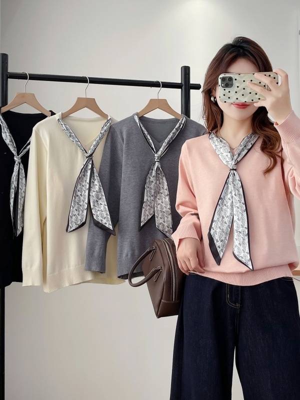 Women Fashion Over The Years - Retro mode grote maten gebreide trui