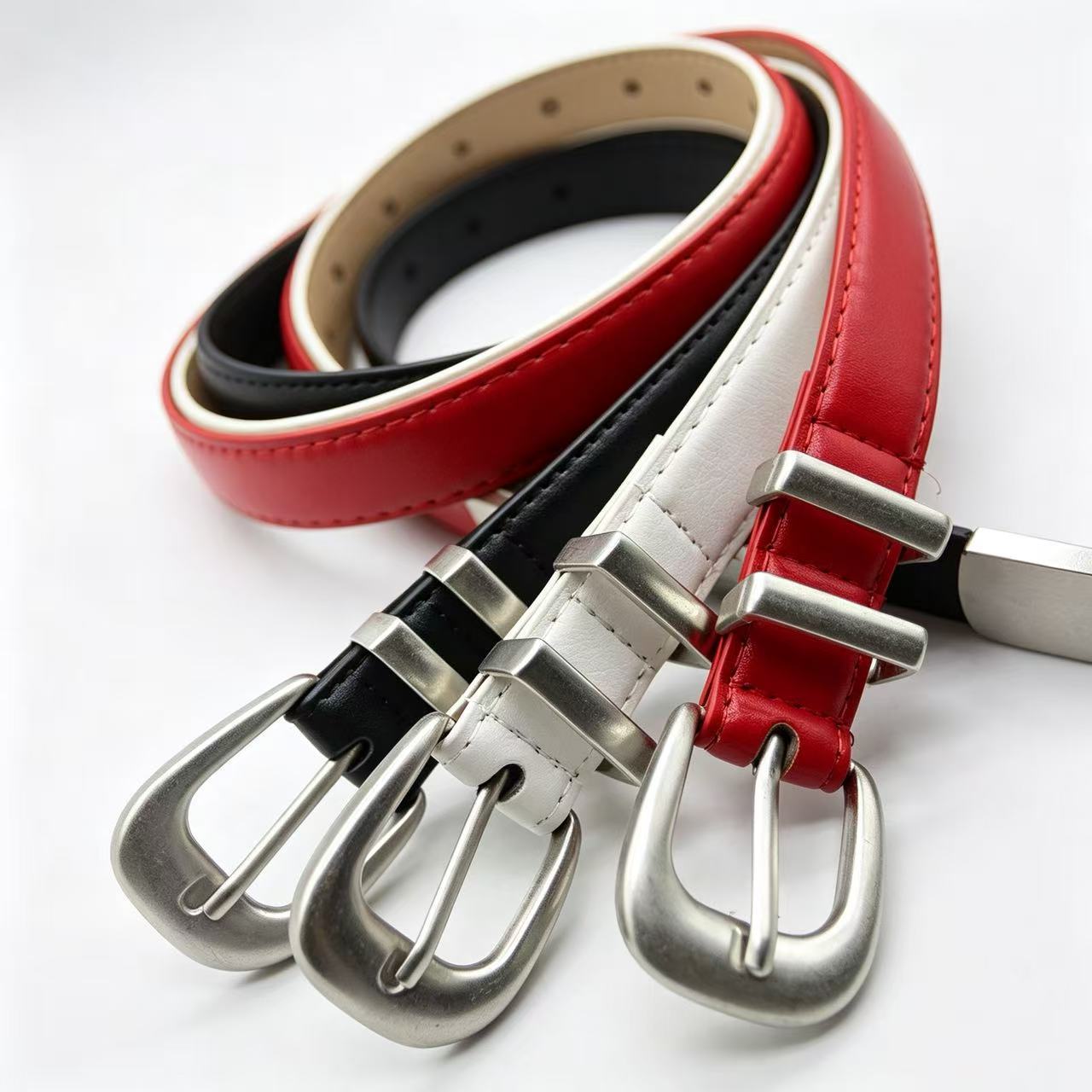 Women'S Y3K Fashion - Y2k Herenriem Nieuwe Vintage Dames Lederen