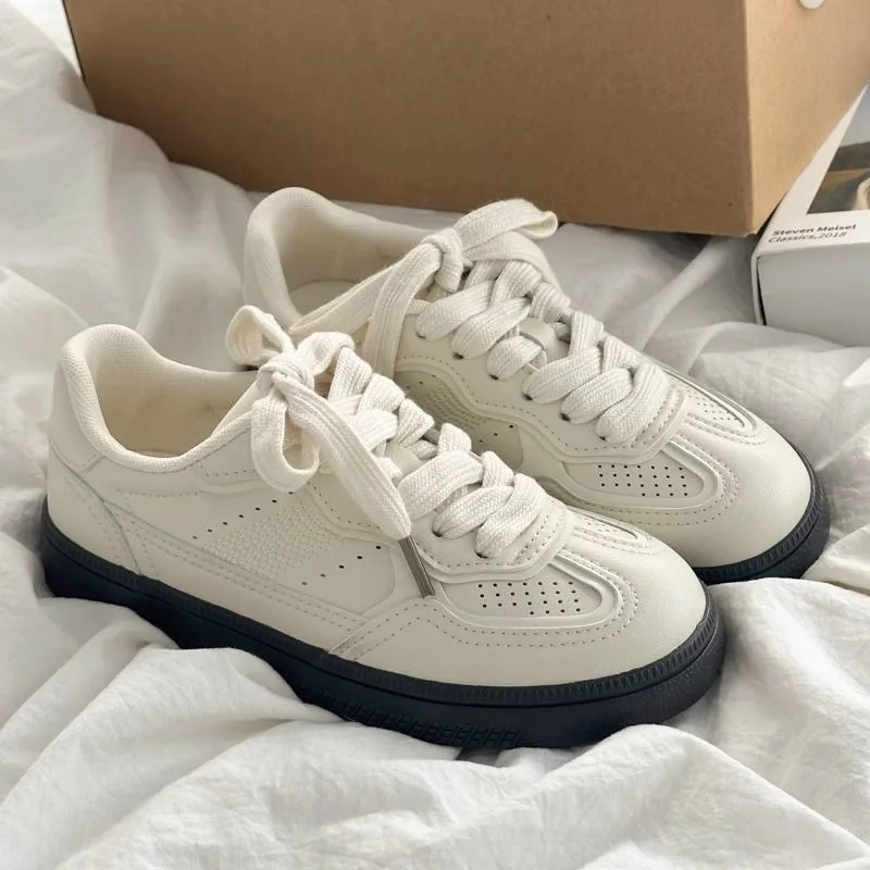 Sneakers Fashion Women - Mode Ademende Witte Schoenen Casual Fitness