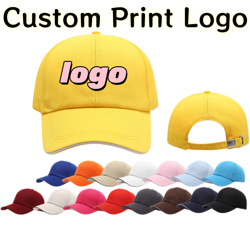 Women'S Fashion Hats - Op maat gemaakte bedrukte logo pure