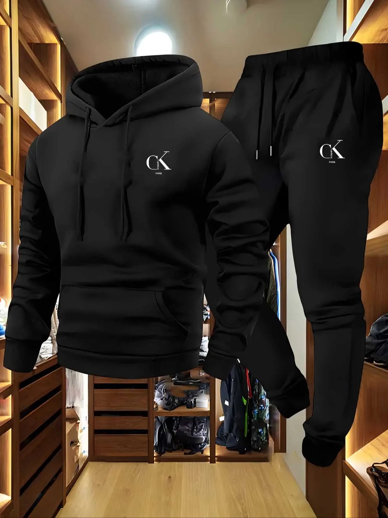 Women Fashion Images - Luxe oversized hoodie sets van fleece