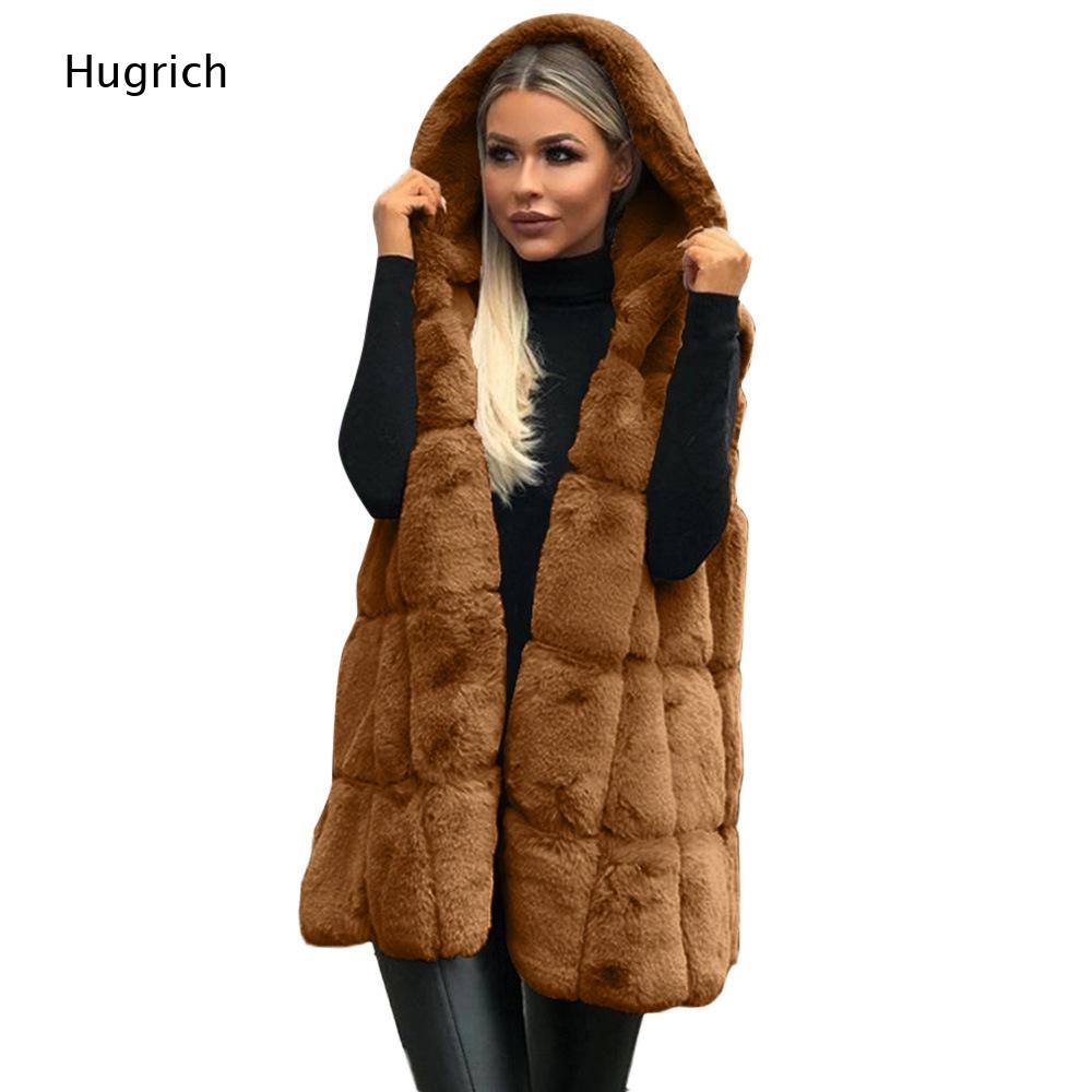 Dames bruin nepbont vest met c - Women'S Fashion Gilet recensie en prijs