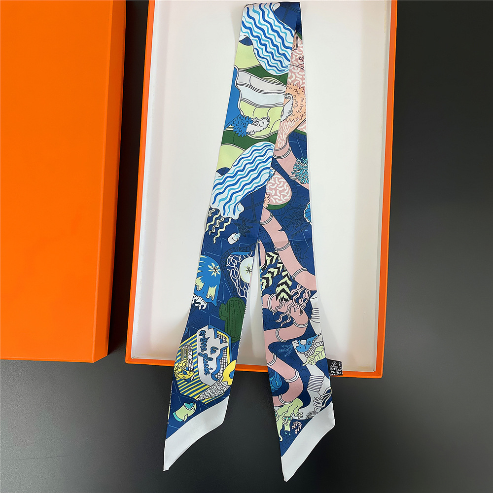 2025 Nieuwe Luxe Haarlint Sjaa - Women Fashion Necktie recensie en prijs