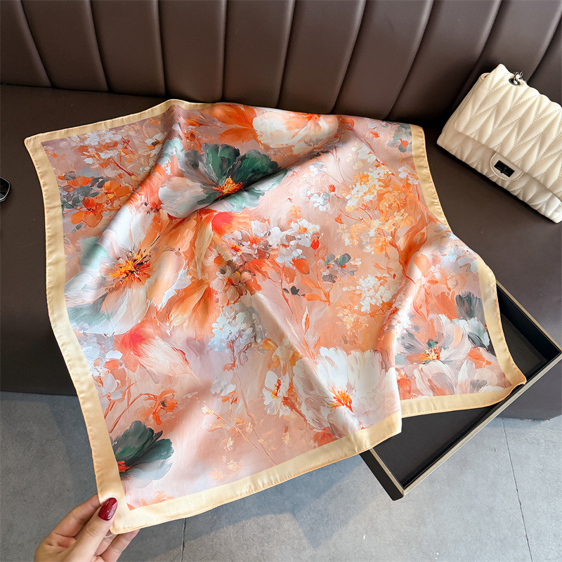 2026 Nieuwe Bloemenprint Zijde - Women Fashion Necktie recensie en prijs