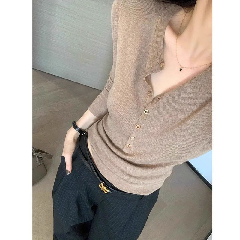Dames Top met lange mouwen V-h - Women'S Fashion Tops recensie en prijs