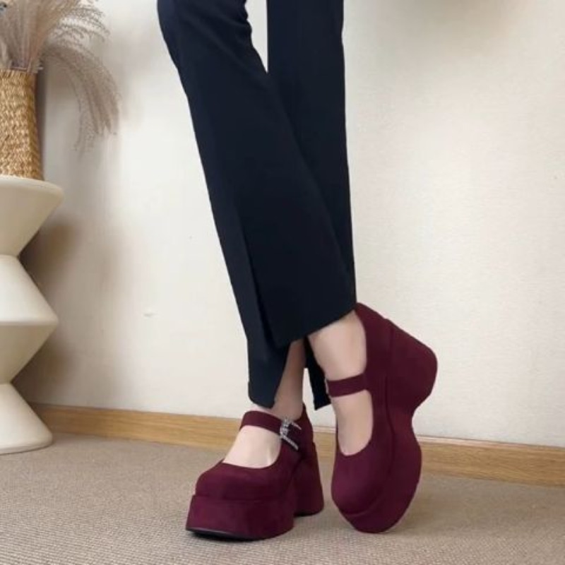 Dikke Platform Mary Jane Schoe - Women'S Fashion Korea recensie en prijs