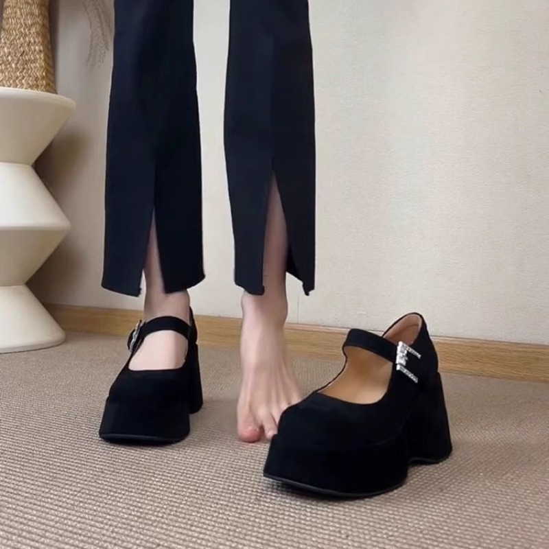 Dikke Platform Mary Jane Schoe - Women'S Fashion Korea recensie en prijs