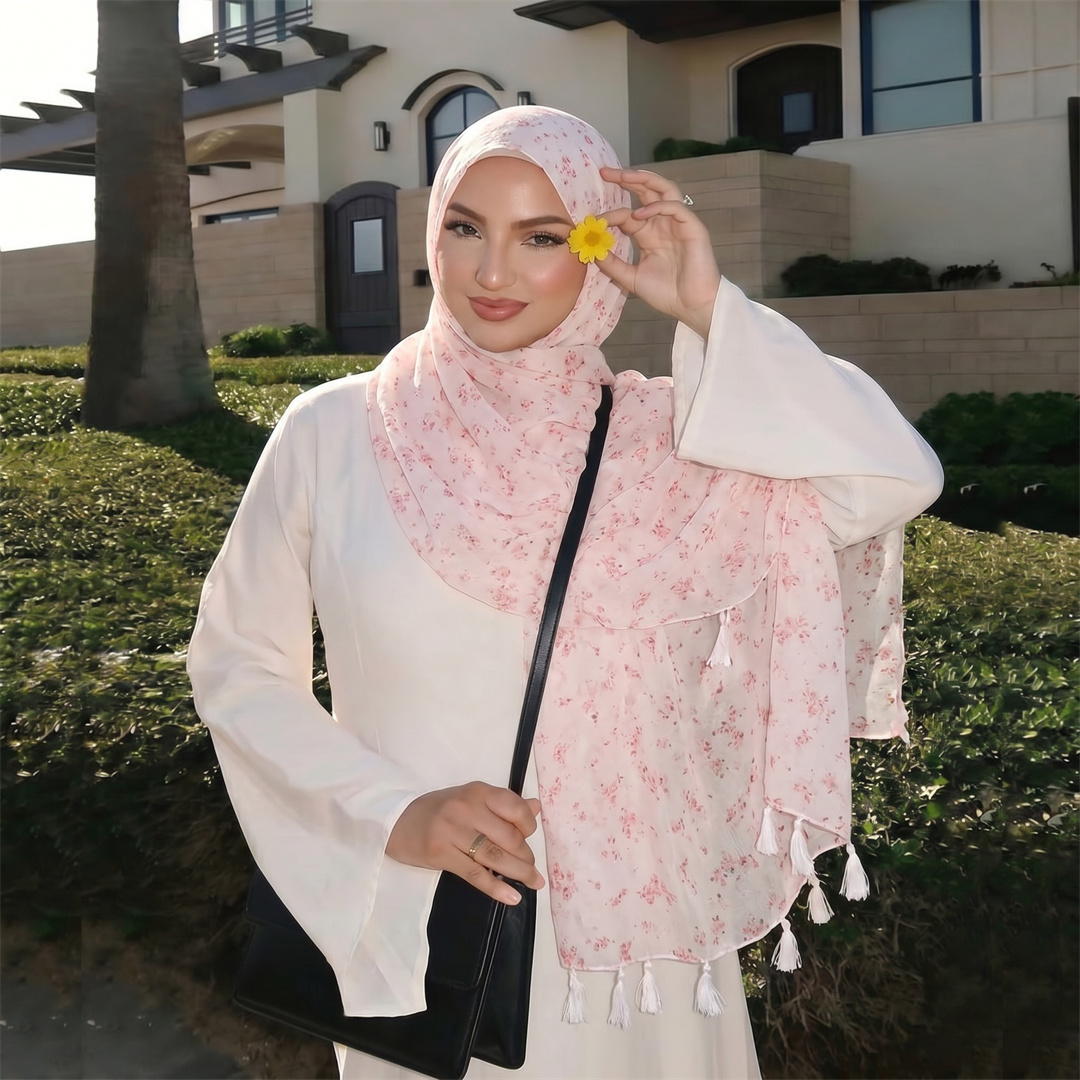 Modevrouwen Tassel Hijab Zacht - Women Fashion Images recensie en prijs
