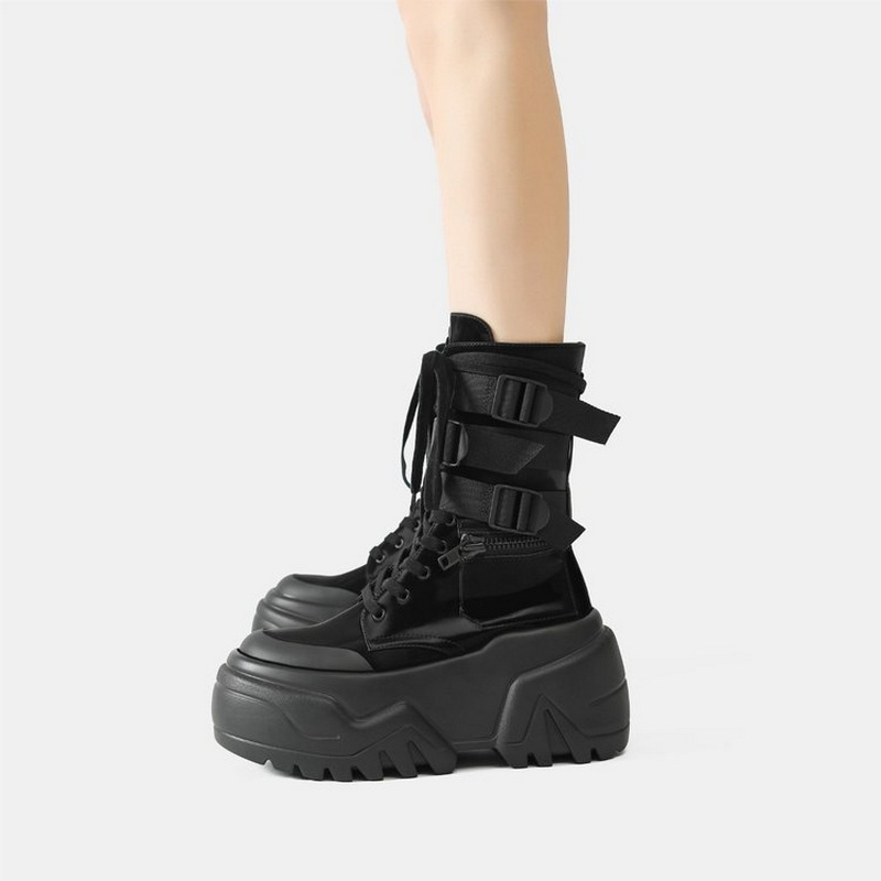 Hot Fashion Vrouwen Chunky Pla - Women'S Fashion Korea recensie en prijs
