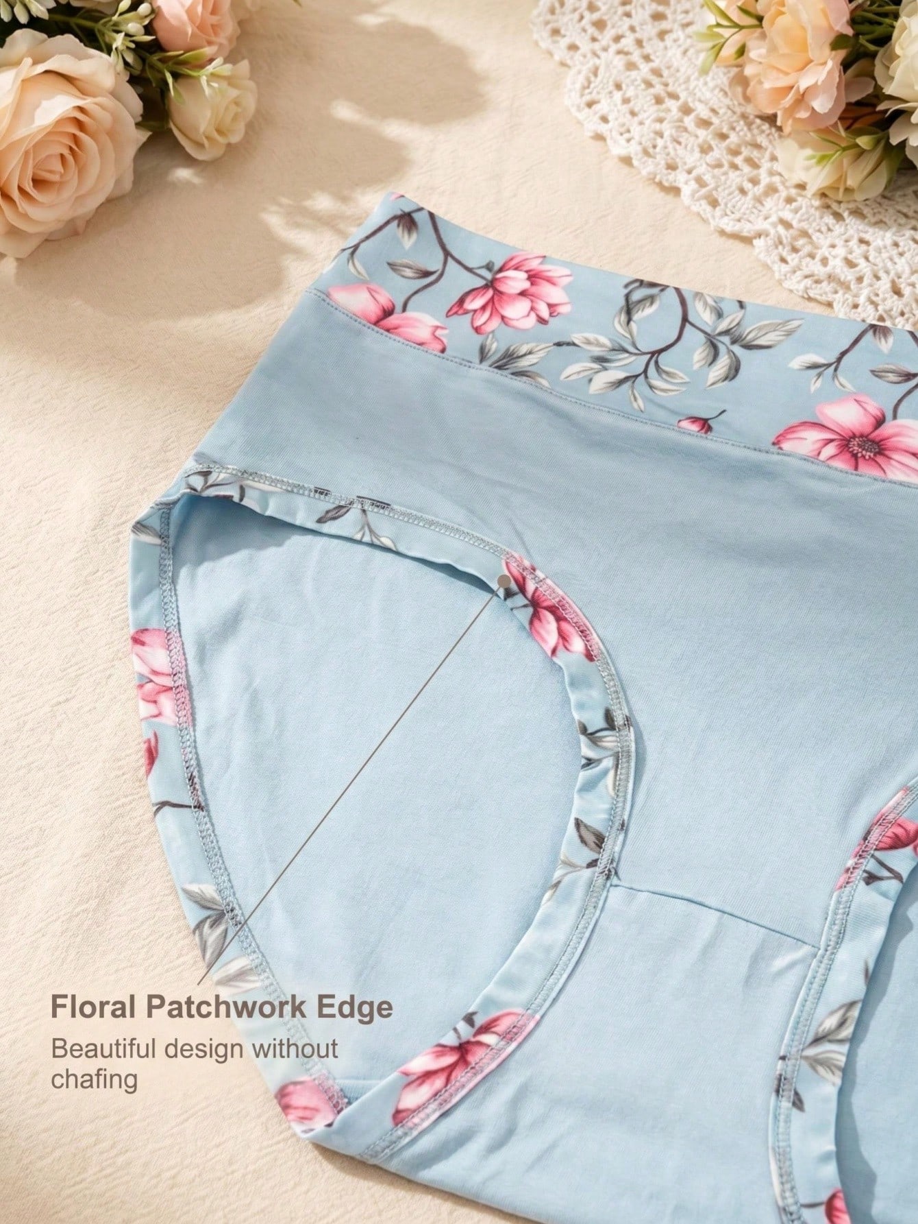 5PCS Plus Size damesslipjes me - Women Fashion Images recensie en prijs