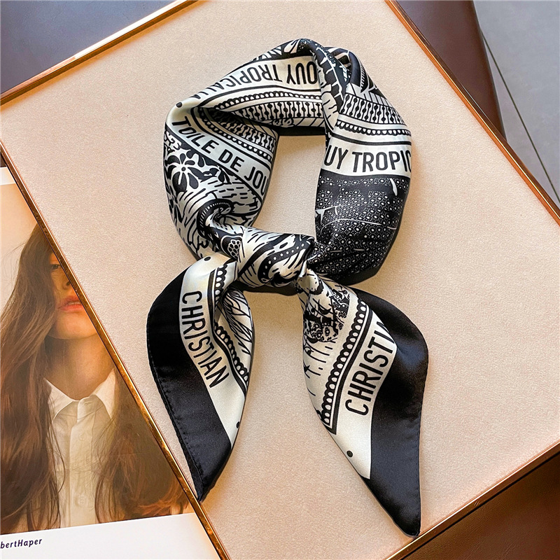 Brief Afdrukken Zijde Satijn Z - Women Fashion Necktie recensie en prijs