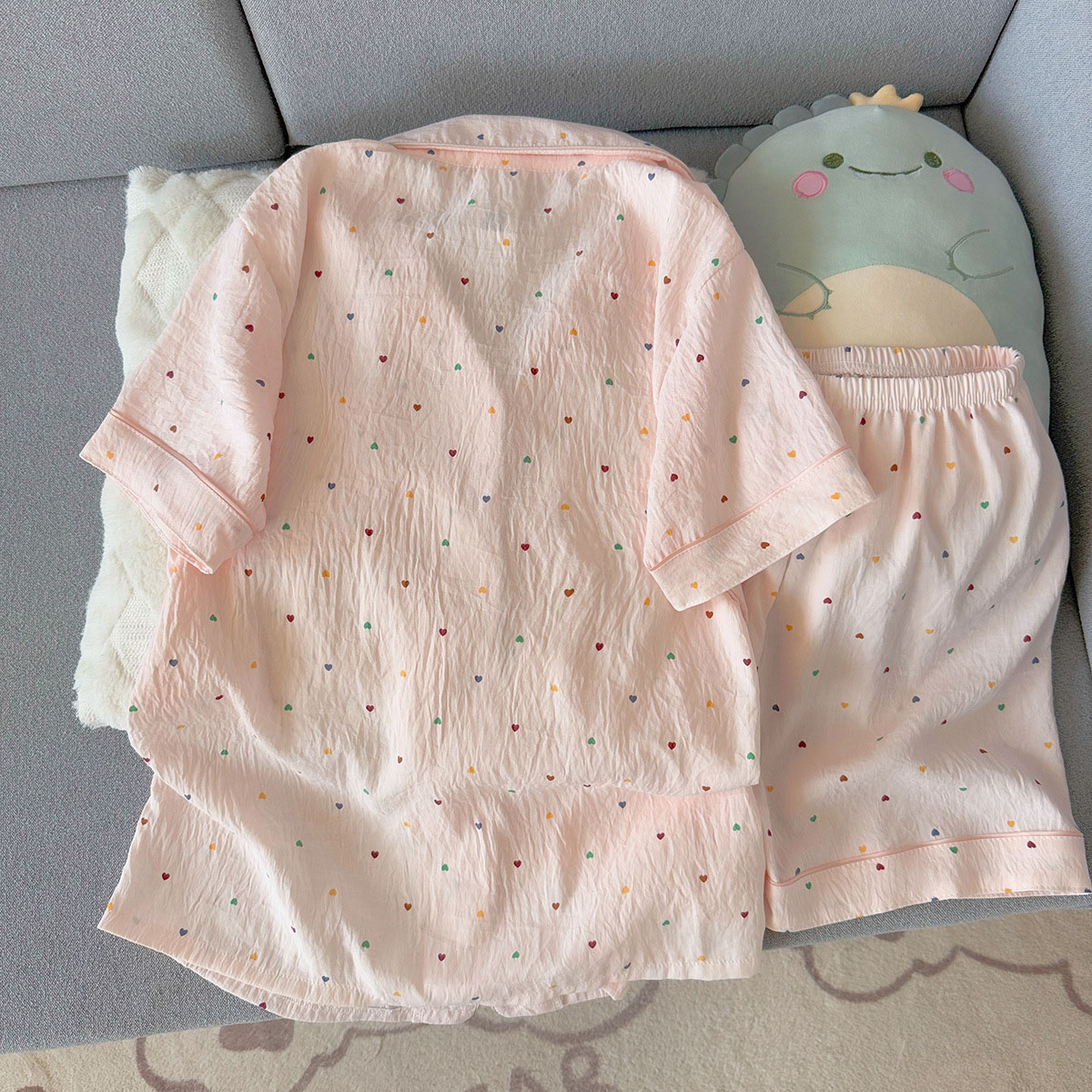 Dames bedrukte katoenen pyjama - Women Fashion Images recensie en prijs