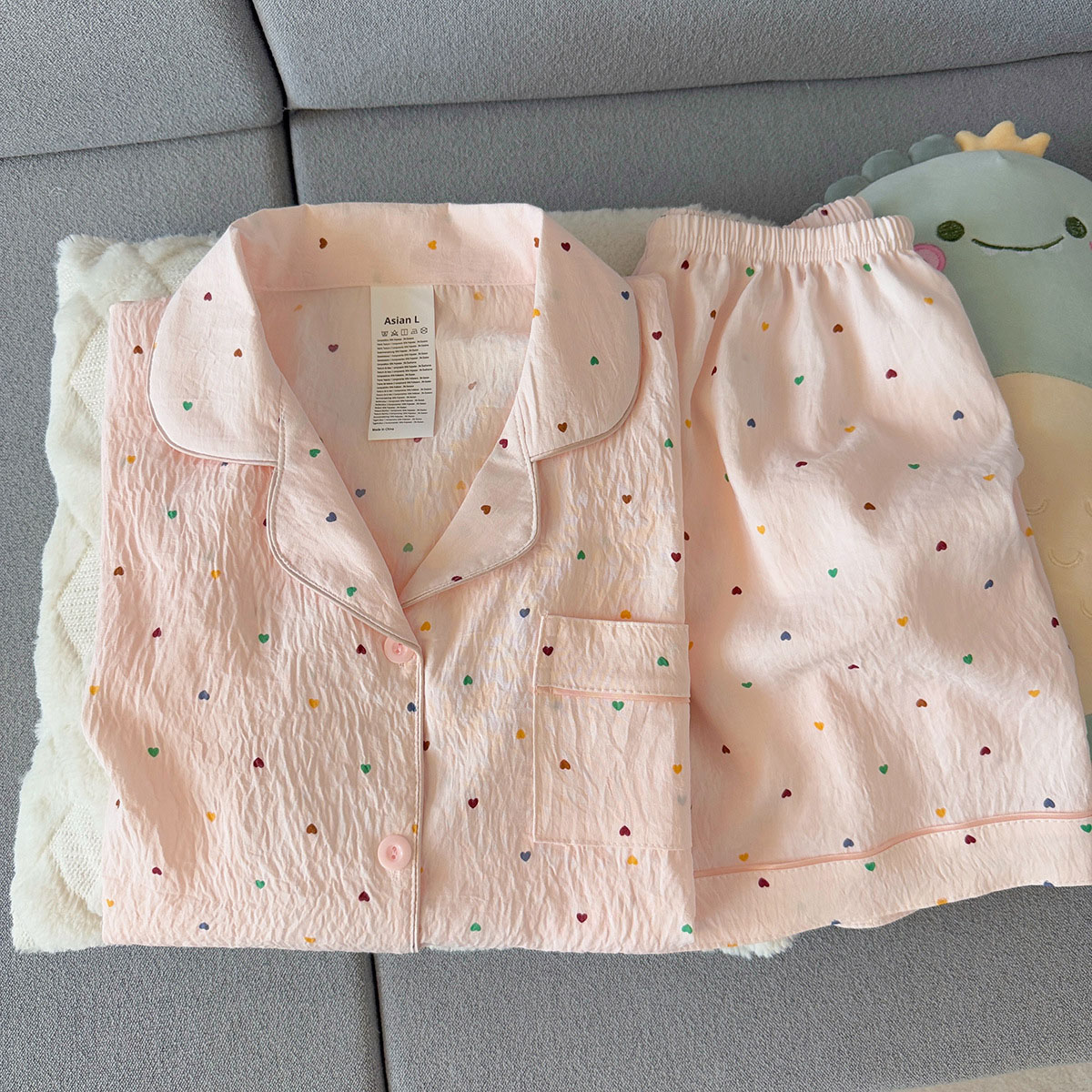 Dames bedrukte katoenen pyjama - Women Fashion Images recensie en prijs
