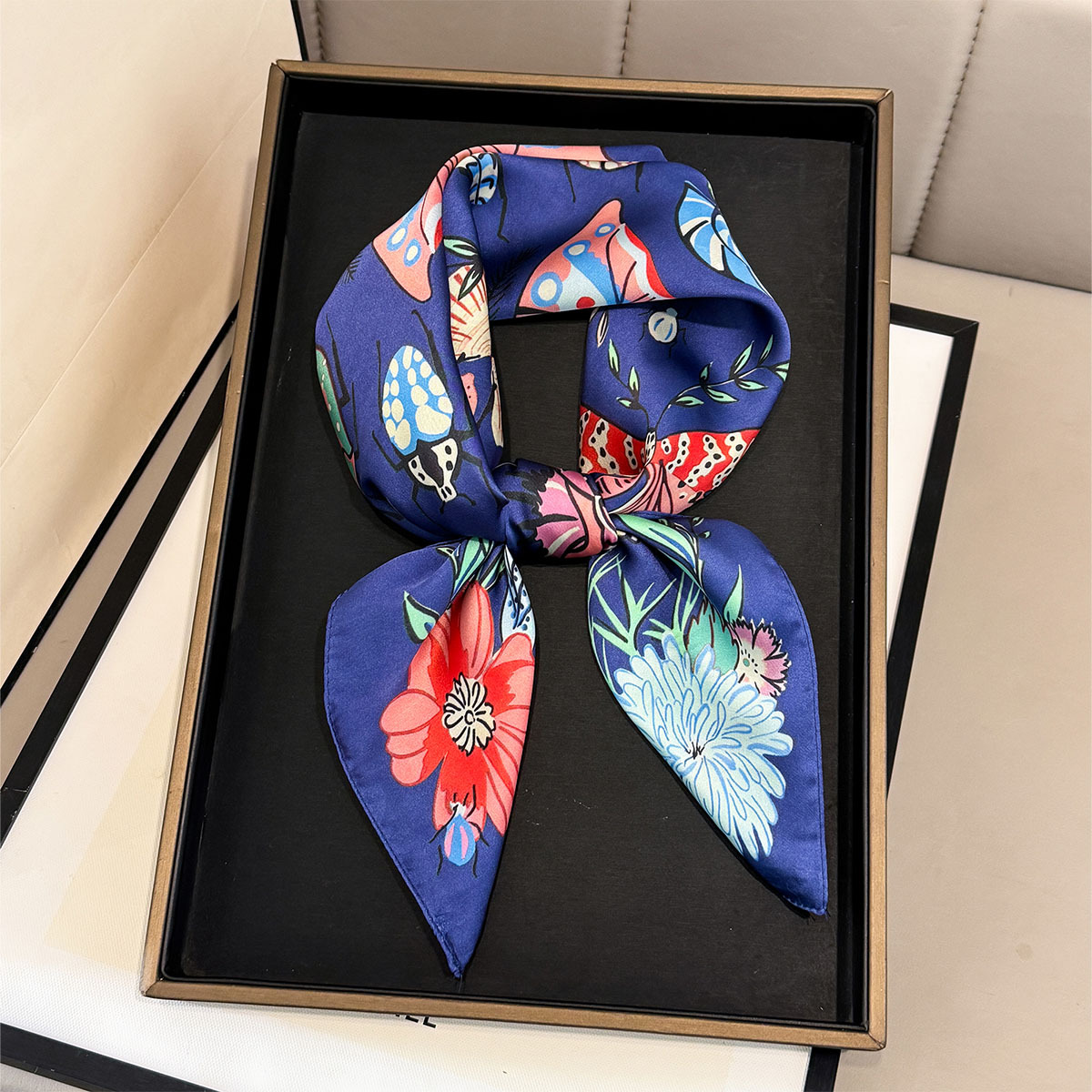 2026 Nieuwe Vlinder Print Zijd - Women Fashion Necktie recensie en prijs