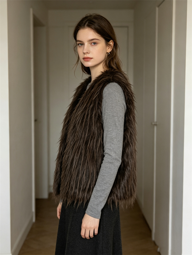 Guobioziy Dames Imitatiebont V - Women'S Fashion Gilet recensie en prijs