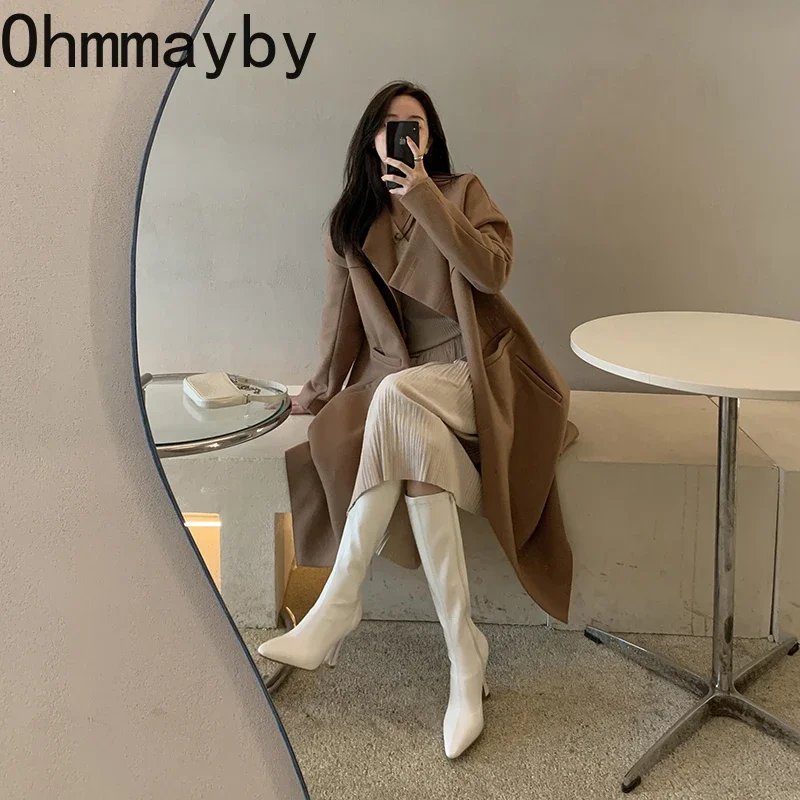 Winter Vrouwen Lange Laarzen M - Women'S Fashion Korea recensie en prijs