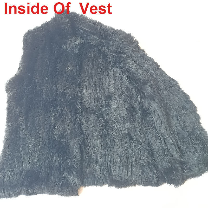 2023 Winter Zwart Gebreid Echt - Women'S Fashion Gilet recensie en prijs