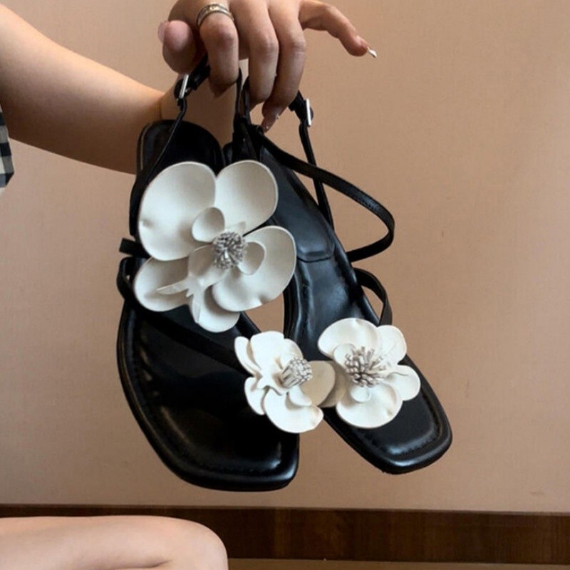 Wonen Bloem Clip Toe Hoge Sand - Women'S Fashion Designer Clothes recensie en prijs