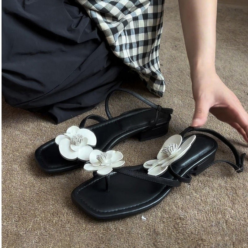 Wonen Bloem Clip Toe Hoge Sand - Women'S Fashion Designer Clothes recensie en prijs