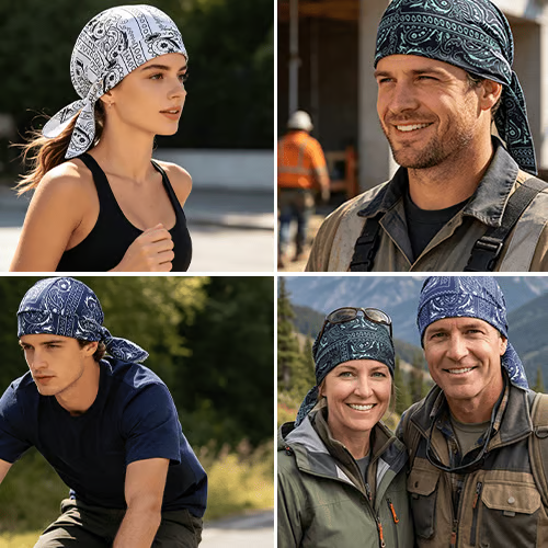Paisley bedrukte unisex hoofdd - Women'S Fashion Hats recensie en prijs