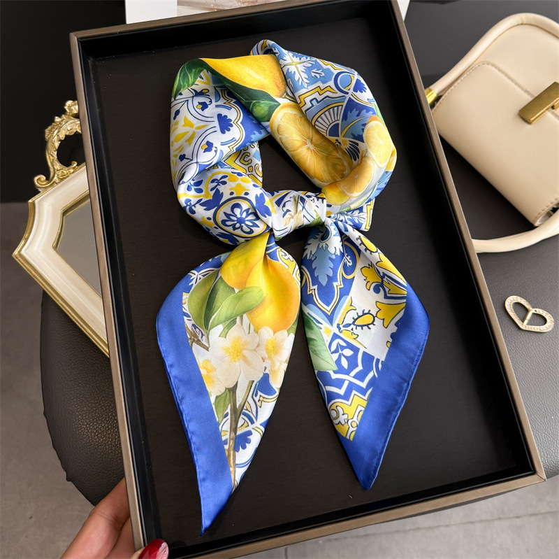 2026 Nieuwe Fruit Print Zijden - Women Fashion Necktie recensie en prijs