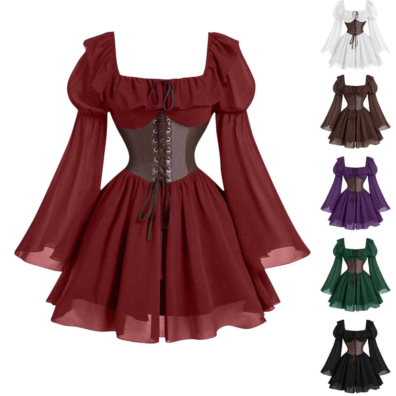 Renaissance middeleeuwse dames - Women'S Fashion Victorian recensie en prijs