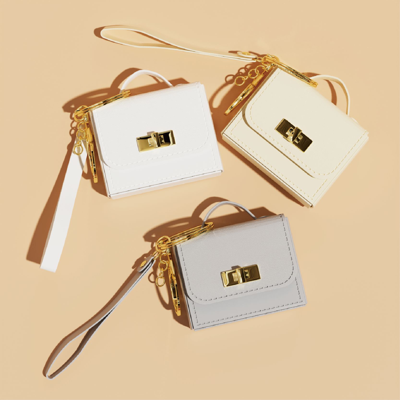 Mini sleutelhanger tasje met l - Women'S Ysl Fashion recensie en prijs