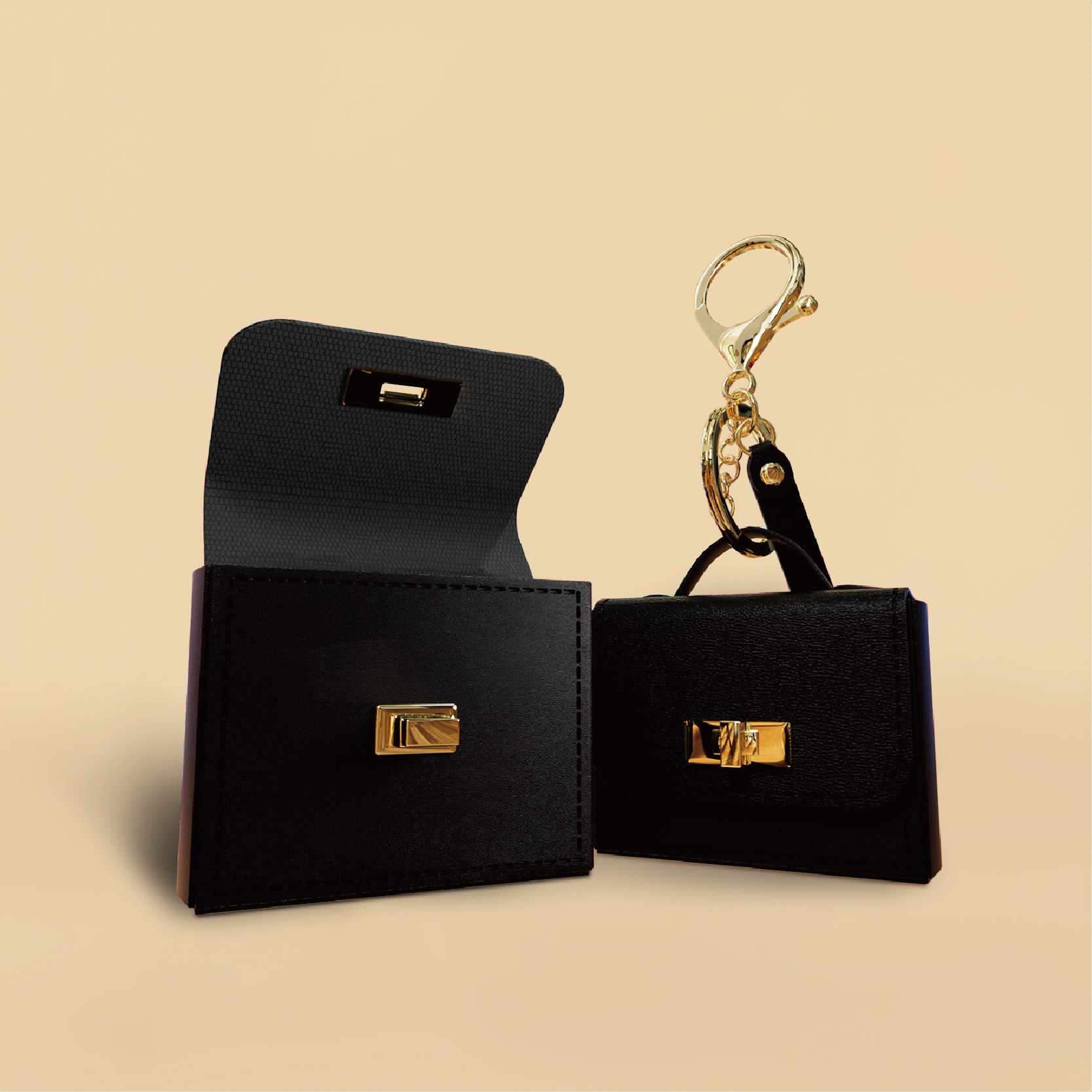 Mini sleutelhanger tasje met l - Women'S Ysl Fashion recensie en prijs