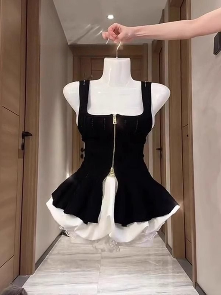 Zomerse Gothic Hot Girl Slim S - V Neck Cami Top recensie en prijs