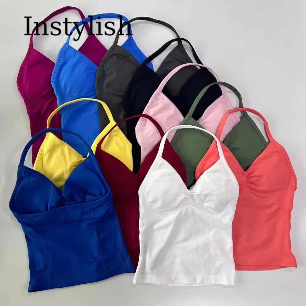 Dames Seamless Yoga 2-delige S - V Neck Cami Top recensie en prijs