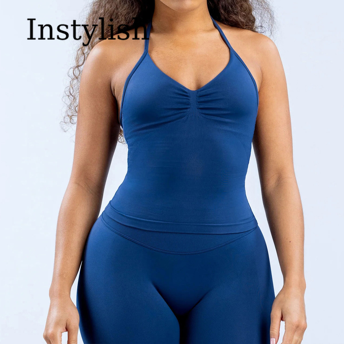 Dames Seamless Yoga 2-delige S - V Neck Cami Top recensie en prijs