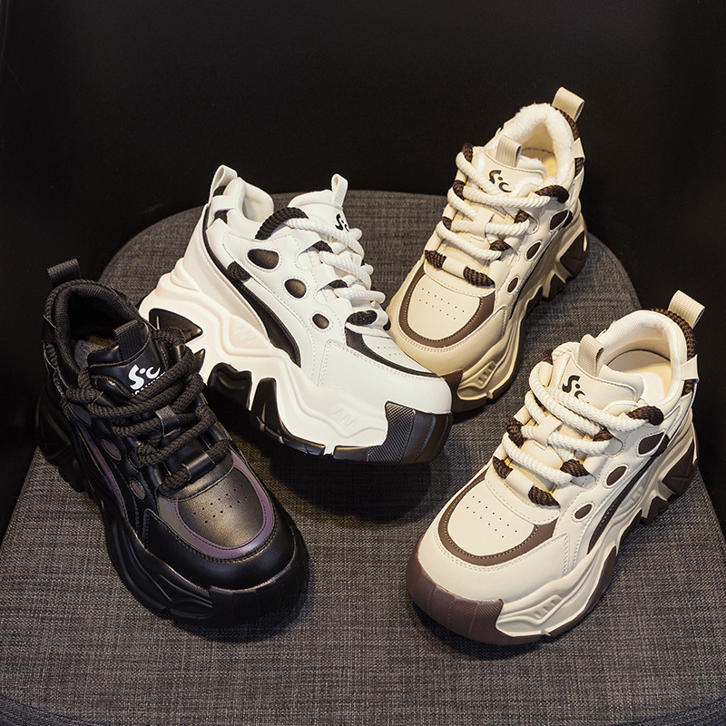 2026 Nieuwe leren schoenen met - Sneakers Fashion Women recensie en prijs