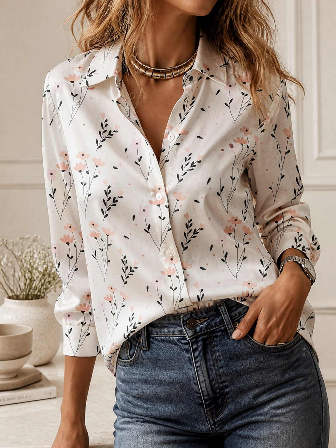 2026 Minimalistische overhemd  - Women'S Fashion Tops recensie en prijs